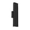Dals Pinpoint 6 Light Microspot LED Linear CCT Wall Sconce, Black MSLWALL-CC-BK - alternate 1